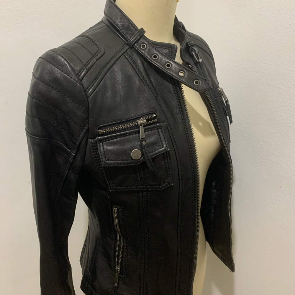 Genuine leather jacket